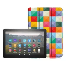 Funda Fibra Tablet Fire Hd 8 Diseños