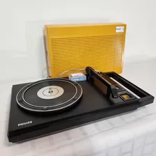 Toca Disco Portátil (vitrola) Philips Af100 Amarela