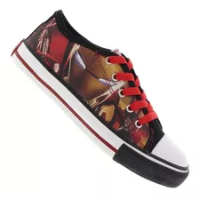 Tênis Infantil Star Diversão Canvas Low Marvel