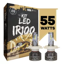 Kit Foco Iron Led Irx 55w Original H4 H7 9005 H11 Auto Moto