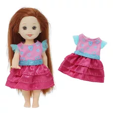 Roupa + Sapato Boneca Kelly Chelsea Evi Love Irmã Barbie 41