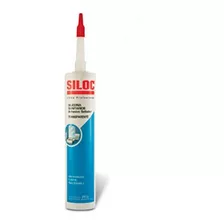 Sellador Silicona Sanitario Antihongo Siloc Transparente 280