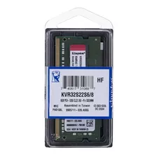 Memoria Ram Ddr4 Para Laptop Kingston 8gb 3200 Mhz Oferta!!