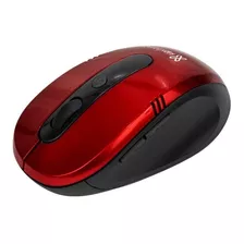 Mouse Inalámbrico Klipxtreme Vector Kmw-330rd, Rojo, 1600dpi