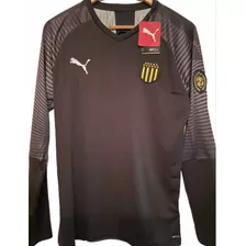 Camiseta Peñarol Golero Negra Nueva Sin Uso 100% Original