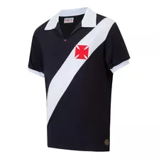 Camisa Vasco Da Gama Retrô 1960 Athleta Original Bordado