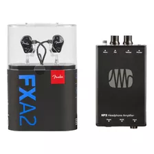 Fender Paquete Mxa2 Con Monitores Intraurales Fxa2 Pro Y Am.