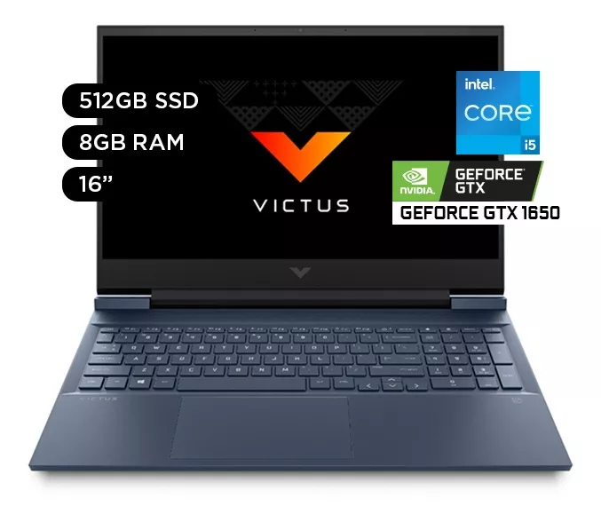 Laptop Gaming Victus 16-d0516la Intel Core I5 8gb 512gb