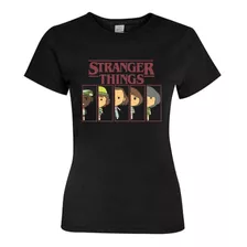 Polera Mujer - Stranger Things - Diseño 01 Dtf