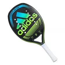 Raquete De Beach Tennis adidas Rx H14 Carbono 3k 2023 Cor Verde Azul E Preto