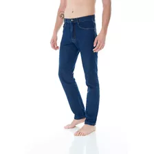 Jean Recto Clasico Azul Hombre Pantalon Talle Especial 50/56