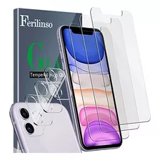 Protector De Pantalla Ferilinso Para iPhone 11 Con Paquete D