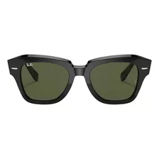 Óculos De Sol Ray-ban State Street Preto 0rb2186 901/3152