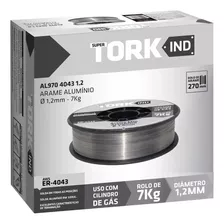 Arame Solda 1,2mm Mig 7kg Er4043 Al9704043-1.2 Unic Unic Uni