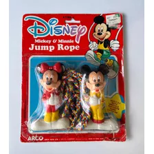 Mickey Y Minnie Cuerda Para Saltar Disney Arco Toys Vintage