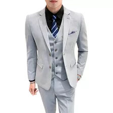 Terno Masculino Slim Completo Paletó+calça+camisa+gravata