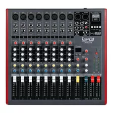 Mixer Pro Dj Ch8 Usb Consola Pasiva Mezclador Bluetooth