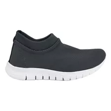 Zapatillas Elastizadas Super Livianas Color Negro