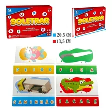 Jogo Diverso Soletrar 52 Pecas - Coluna