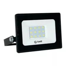 Reflector Proyector Led 10w 4000k Candil Alta Luminosidad Color De La Carcasa Negra Color De La Luz Blanco Neutro 220v