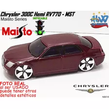 Maisto Usado Hwargento Chrysler 300c Hemi Rv770 - Mst N3014