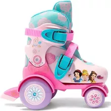 Patines Princesas 4 Ruedas Ajustables De La Talla 16 A La 19