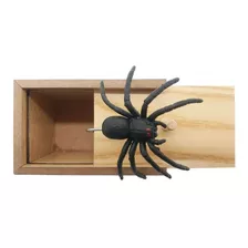 De Spider - Caja De Broma De Madera, Caja Sorpresa De Madera