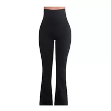 Kit 1 Calça Bailarina + 1 Legging Cós Super Alto Suplex