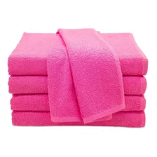 Kit 50 Toalhas De Rosto Para Salão Atacado Primata Rosa