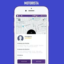 Aplicativo De Mobilidade Urbana Motorista E Passageiro Compl