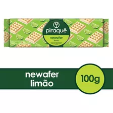 Biscoito Wafer Recheio Limão Piraquê Newafer Pacote 100g