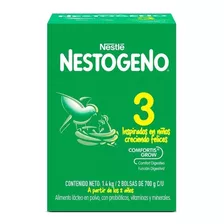 Leche De Fórmula En Polvo Nestlé Nestogeno 3 En Caja De 2 De 700g A Partir De Los 2 Años