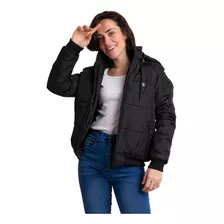 Campera De Mujer Impermeable Abrigo Capucha C.art 445