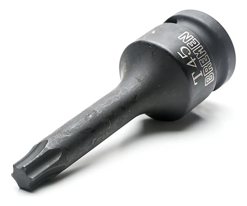 Llave Tubo Bremen Alto Impacto Torx T70 Enc 1/2 Largo 80mm Cod. 3007 Dgm Negro