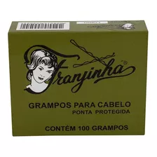 Grampo Para Cabelos Franjinha Nº 5 Pct C/10 Caixas Loiro