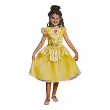 Disfraz Princesa Bella Classic Original Niña Talla 4 A 8 Años
