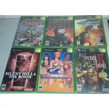 Vendo Paquete 6 Juegos Xbox Ninja Gaiden, Conker Preg. Disp.
