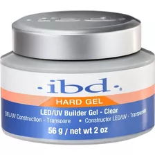 Builder Gel Ibd 56gr Led/uv Gel Constuctor + Pincel Color Builder Clear 56 Gr Led/uv