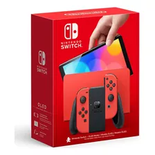 Nintendo Switch Oled Mario Red 