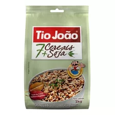 Tio João Variedades Mundiais Arroz Integral Cereais + Soja 1kg