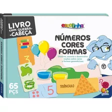 Quebra-cabeça Dos Números, Cores E Formas, De © Todolivro Ltda.. Editora Todolivro Distribuidora Ltda., Capa Dura Em Português, 2021