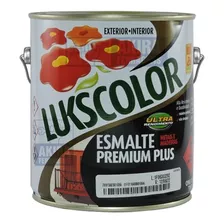 Tinta Esmalte Sintetico 3,6 L Lukscolor Cores Metal Madeira