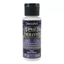 Deco Art Enchanted Shimmr 2oz Violeta, Us:talla Única