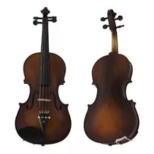 Cecilio Cvnea Ebano Violin Madera Maciza, Acabado Envejecido