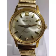 Autentico Reloj Suizo Helbros '60s Antíguo Vintage No Rolex