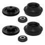 Kit 4 Amortiguadores C/ Bases Vw Jetta A6 Mk6 2.5 Lts 5 Cil