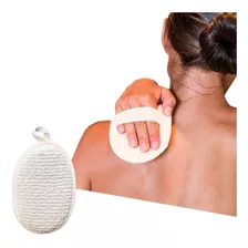 Manopla Lino Esponja Para Ducha Exfoliante Elimina Toxinas