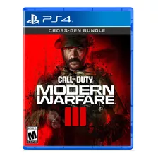 Videojuego Call Of Duty Modern Warfare Iii Para Ps4