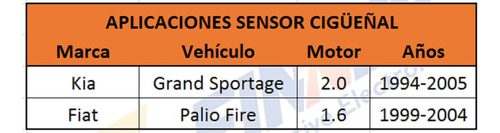 Sensor Cigeal Para Kia Grand Sportage Fiat Palio Fire Foto 6