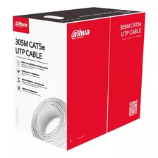Cable Utp Cat5e Dahua Interior De Red 100% Cobre Rollo305mts